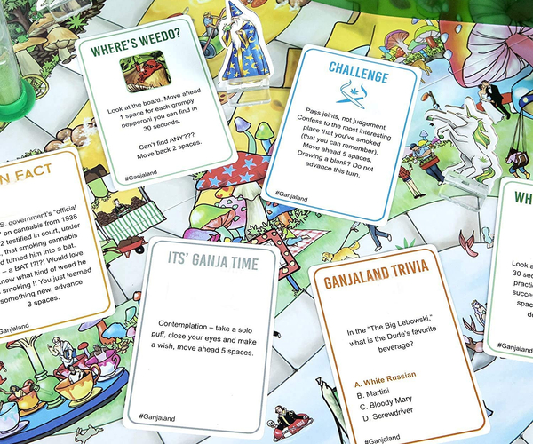 Ganjaland Weed Board Game