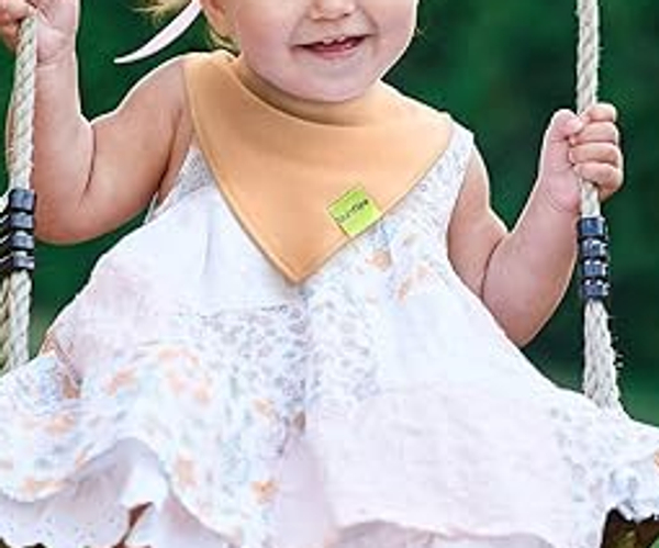 Gender Neutral Baby Drool Bandanas