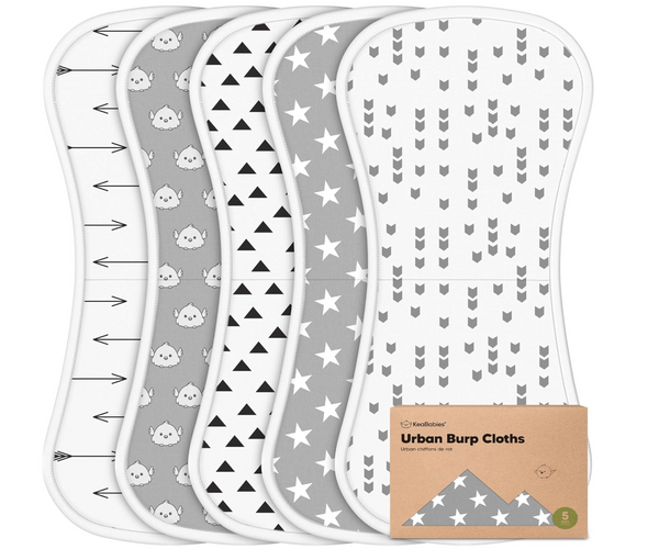 Gender Neutral Burp Cloth Set