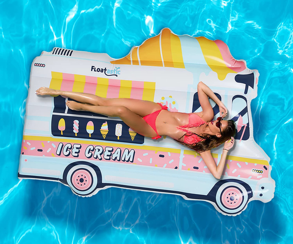 Giant Ice Cream Truck Pool Float