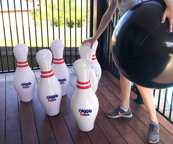 Giant Inflatable Bowling Set