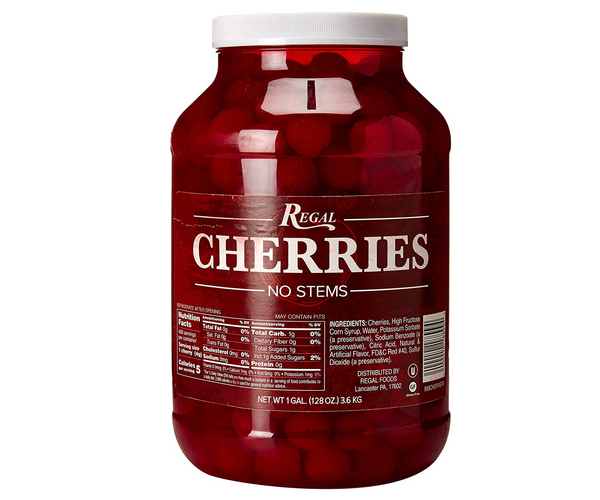 Giant Jar of Maraschino Cherries