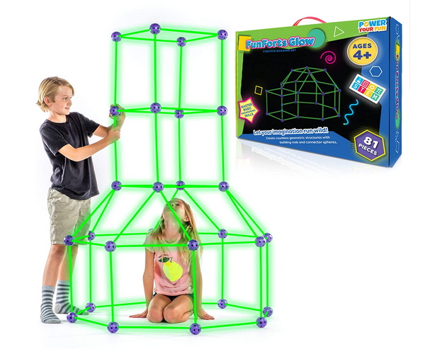 Glow in the Dark Fort Building Kit