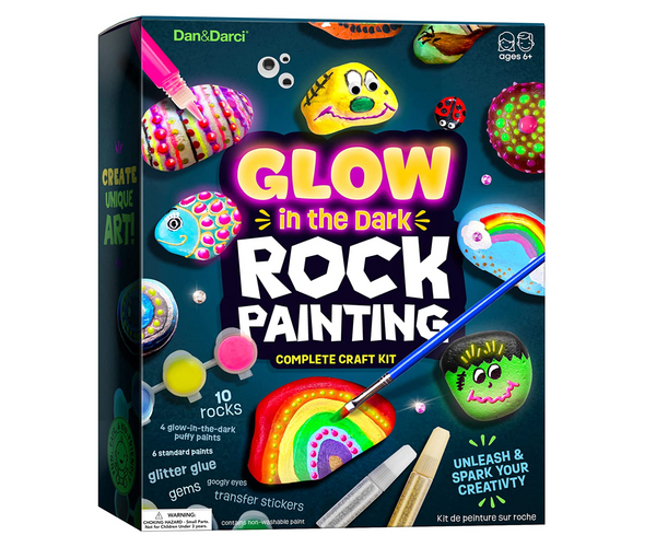 Glow in the Dark Rock Painting Kit