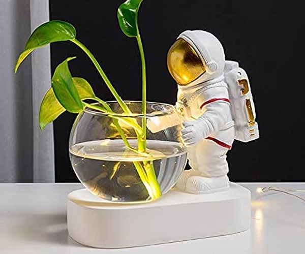 Glowing Astronaut Planter