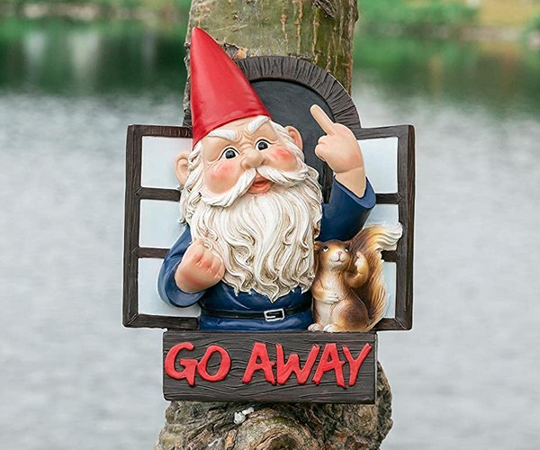 Go Away Window Gnome