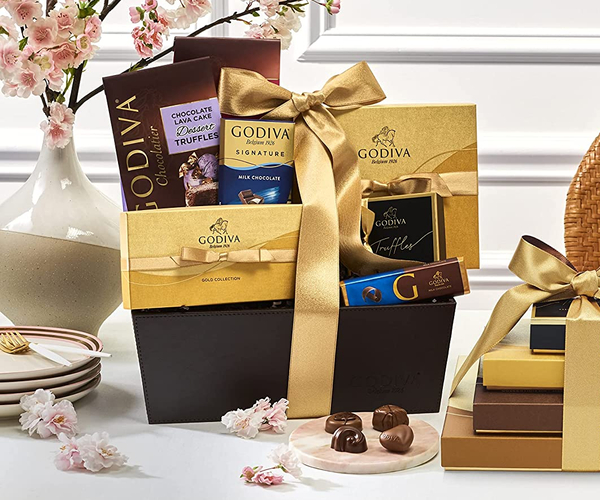 Godiva Celebration Gift Basket