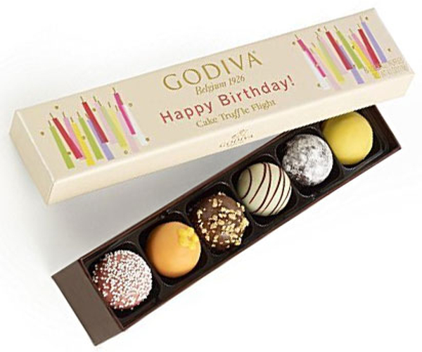 Godiva Chocolate Truffle Flight