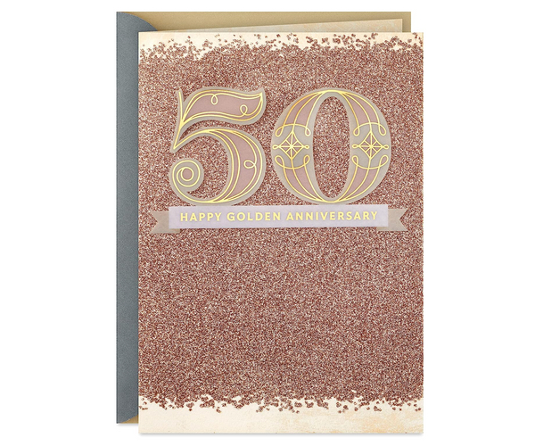 Golden Anniversary Card