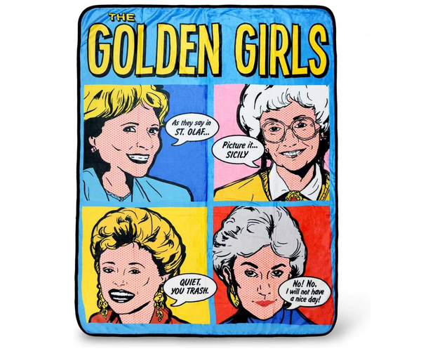 Golden Girls Comic Blanket