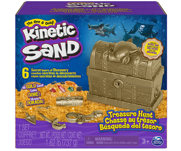 Golden Treasure Kinetic Sand