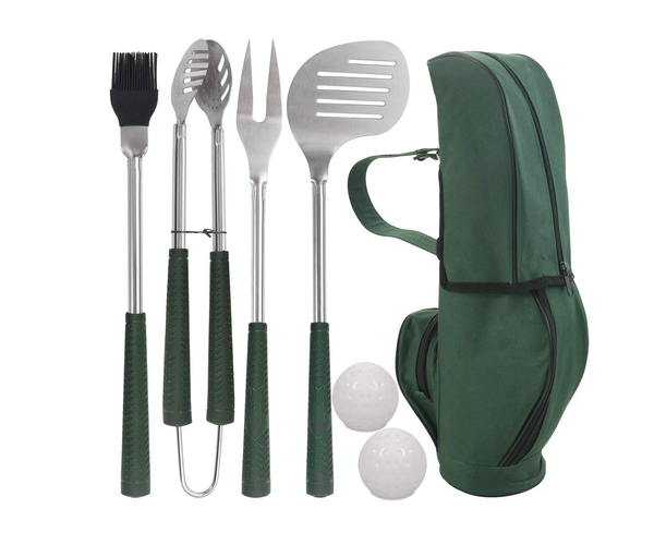 Golf-Club Style Grill Accessories Kit