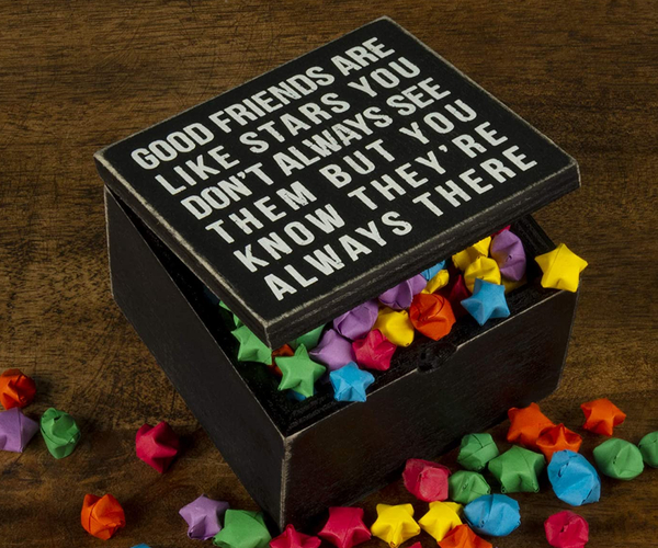 Good Friends Are Like Stars Memento Box