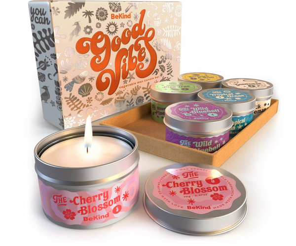 Good Vibes Stress Relieving Candle Set