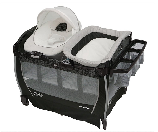 Graco Luxe Pack and Play Twin Nursery Center