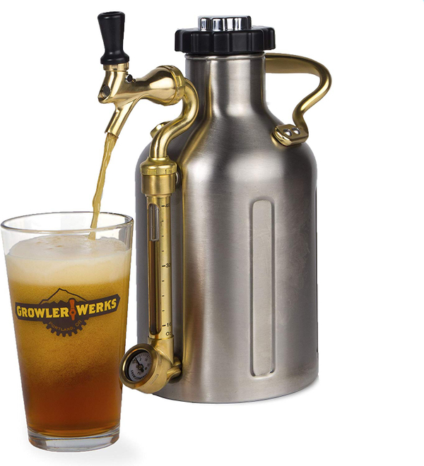 GrowlerWerks uKeg Carbonated 64oz Growler