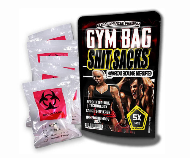 Gym Bag Sh*t Sacks
