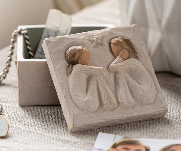 Hand Painted Keepsake Box