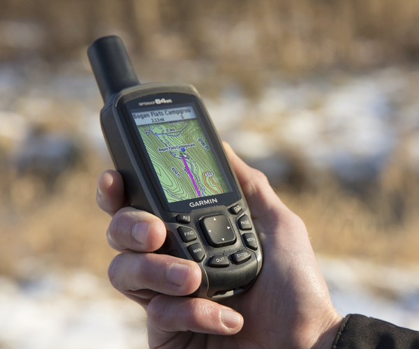Handheld Garmin GPS Map Receiver