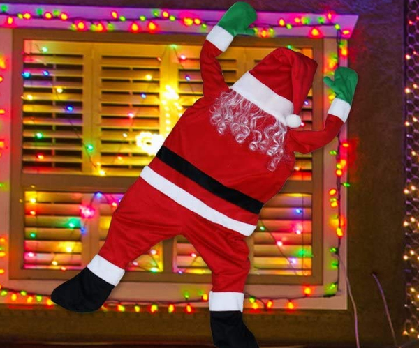 Hanging Santa Sign