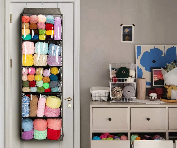 Hanging Yarn Stash Holder