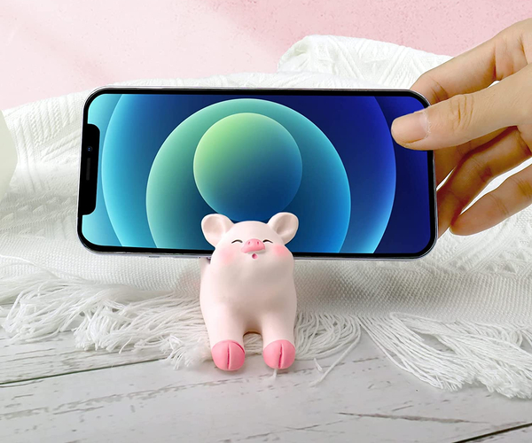 Happy Pig Phone Holder
