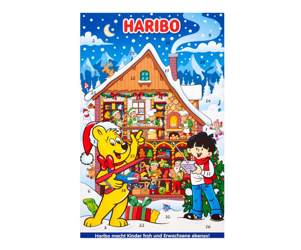 Haribo Gummy Candy Advent Calendar