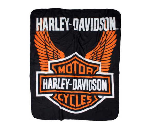 Harley-Davdison Wings Blanket