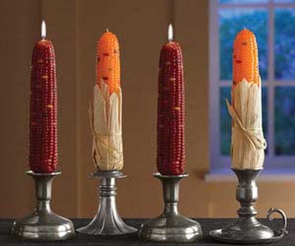 Harvest Corn Taper Candles