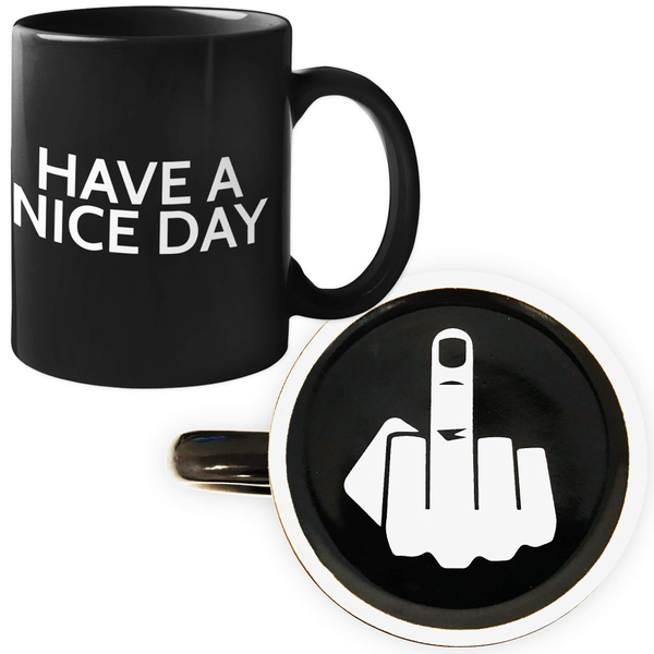 Have a Nice Day Middle Finger Mug