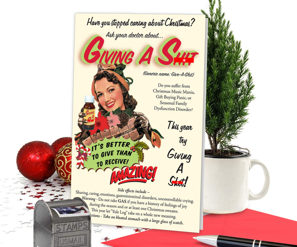 Have You Tried Not Giving a Sh*t Funny Card