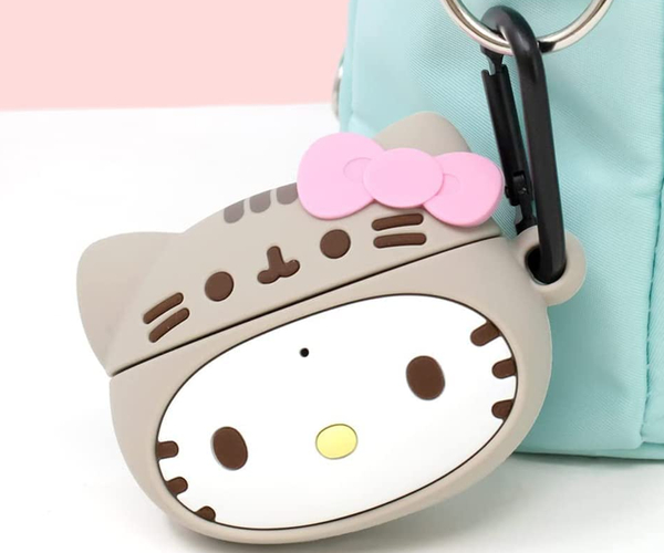 Hello Kitty Heart Pusheen Airpod Case