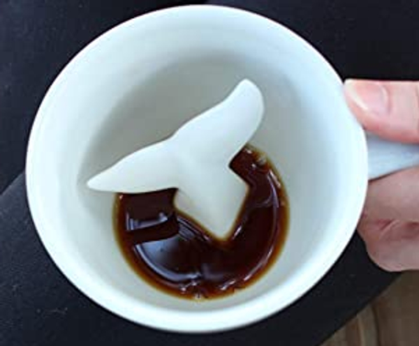 Hidden Whale Tail Coffee Mug