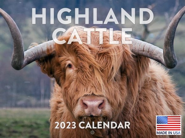 Highland Cow Calendar