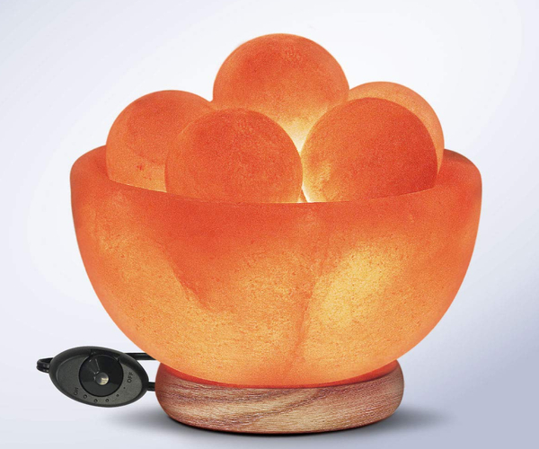 Himalayan Glow Crystal Bowl and Massage Stones