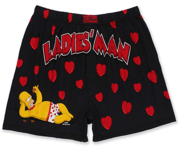 Homer Simpson Ladies Man Boxers