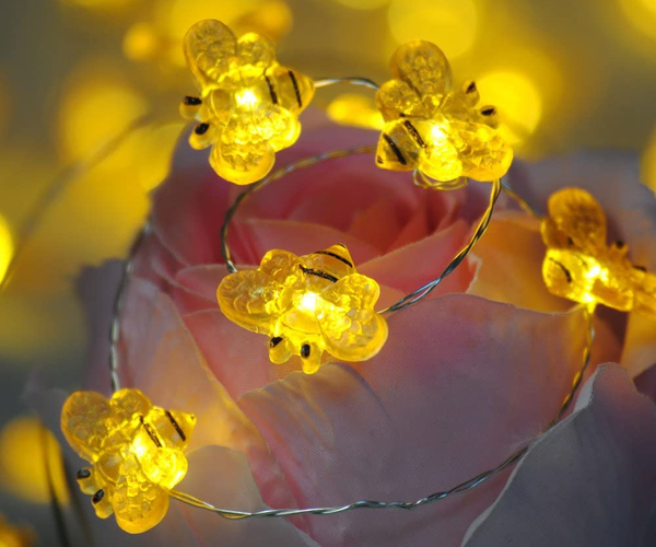 Honey Bee Fairy Lights