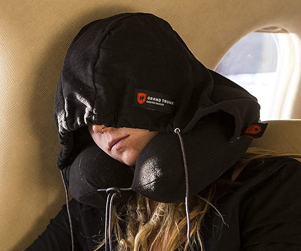 Hooded Travel Neck Pillow