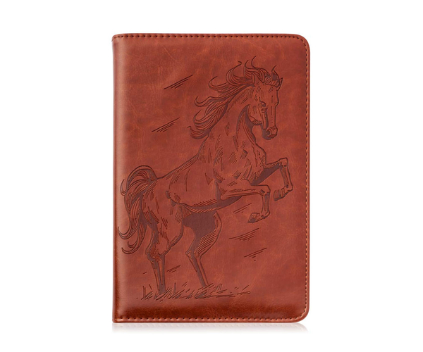 Horse Engraved Leather Journal