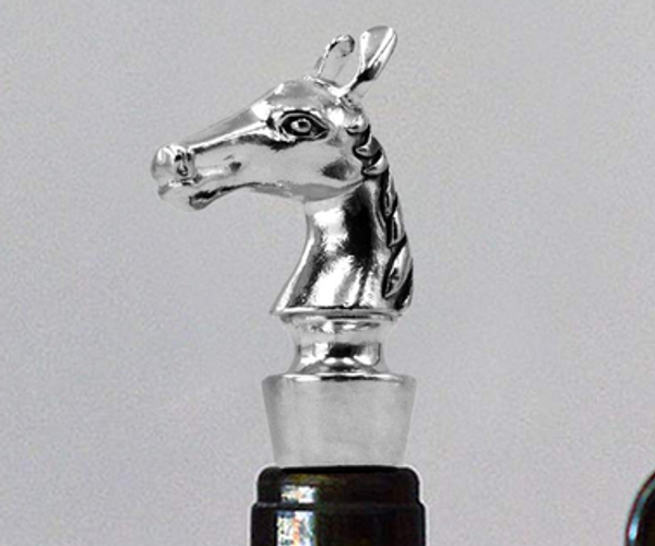 Horse Head Wine Bottle Stopper