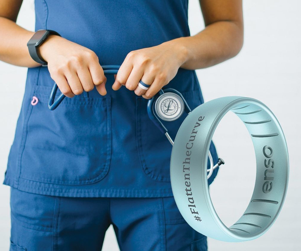 Hospital Approved Silicone Wedding Bands