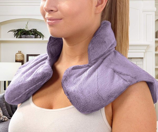 Hot & Cold Herbal Aromatherapy Neck & Shoulder Plush Wrap