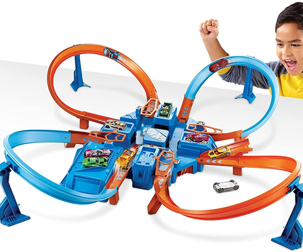 Hot Wheels Criss Cross Crash Track Set