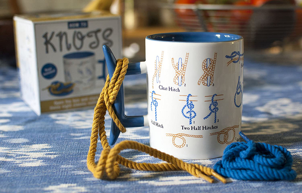 How To: Nautical Knots Coffee Mug