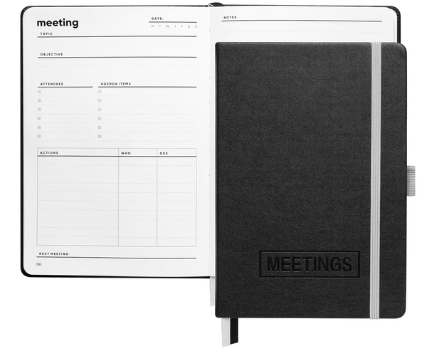 Hustle Co. Meeting Notebook