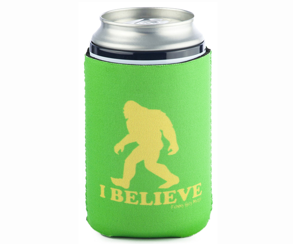 I Believe Bigfoot Coozie