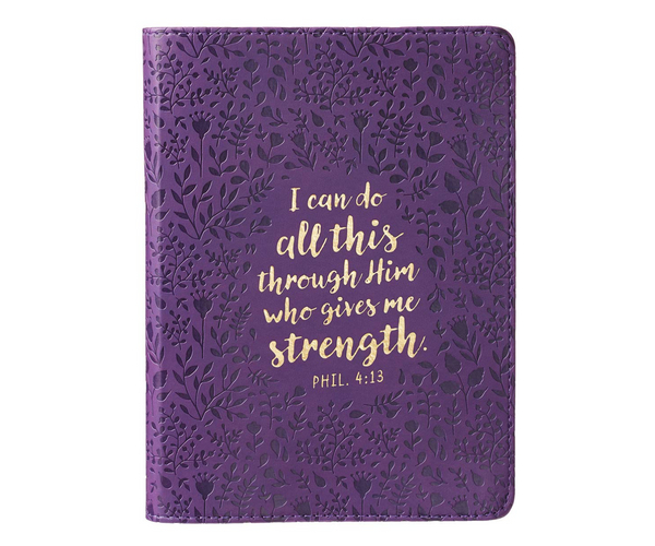 I Can Do All Things Bible Verse Journal
