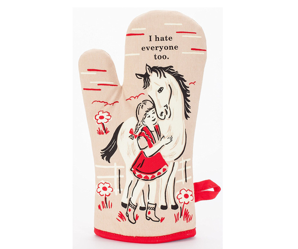 I Hate Everyone Too Oven Mitt