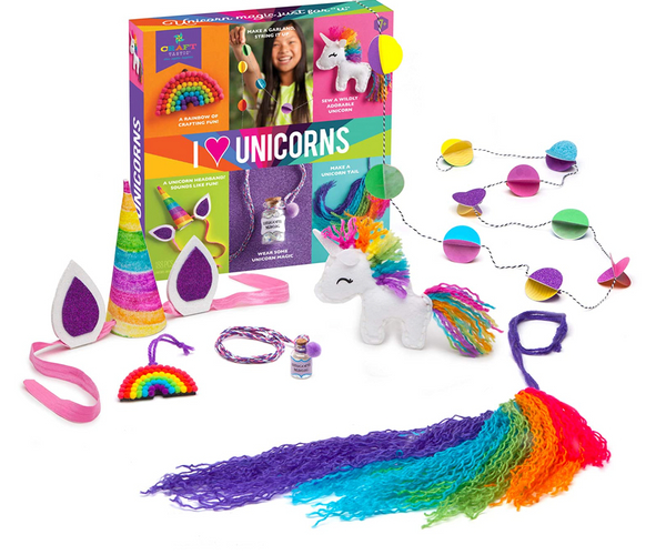 I Love Unicorns Craft Book and Kit