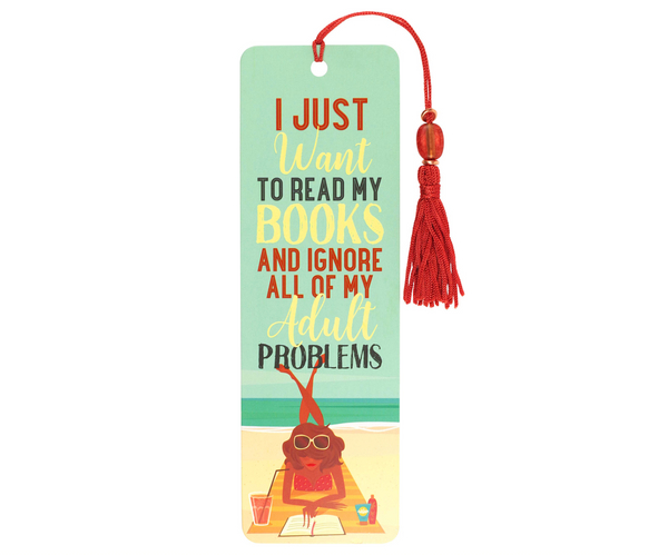 Ignore My Problems Funny Bookmark